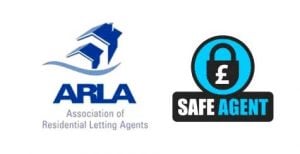 ARLA and SafeAgent logos