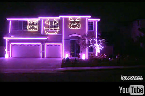 Amazing Halloween House Video 2013
