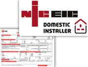 Issue of electrical installation certificate + part P notification