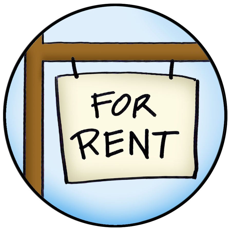 Renting rooms within a house or renting the whole house itself