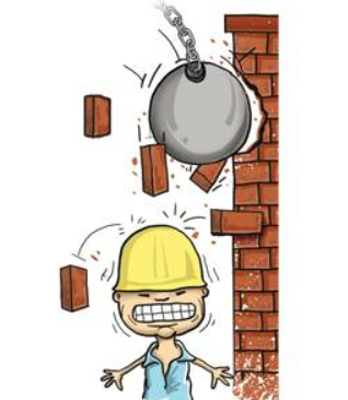 Liability of brick falling onto Neighbour