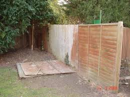Landlord boundary fence