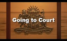 going to court