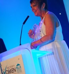 Yvonne Hall NLA Property Woman of the Year 2012