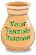 Who declares the taxable income?