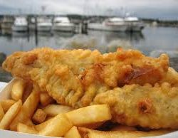 Fish and Chips – Reflections on a Property Window