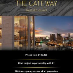 The Gateway Buy to Let Salford Quays – 100% occupancy across 22 developments!