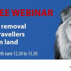 Free webinar on the removal of travellers from land