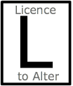 License to Alter on work done by previous owner