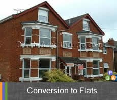 Care home conversion to flats