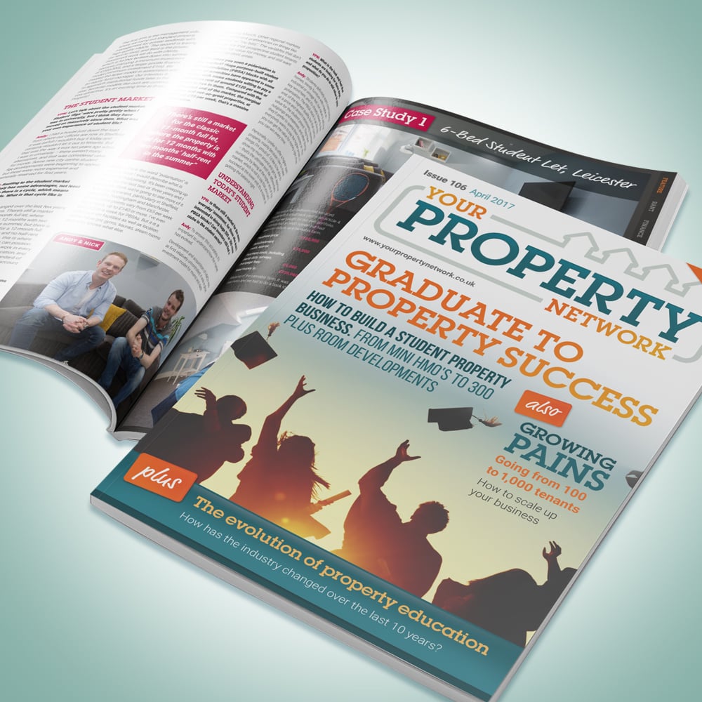Grab your FREE copy of the UK’s leading magazine for active property people!