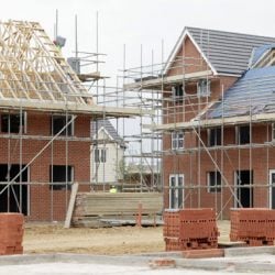 New builds as a percentage of total market transactions