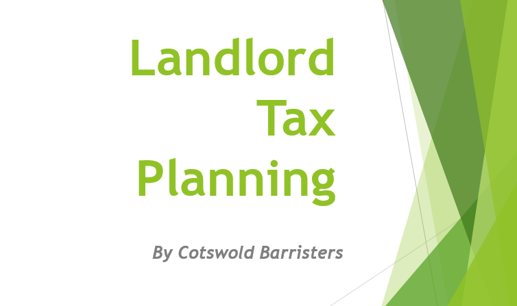 Online Presentation Simplifies Tax Planning Options for Landlords