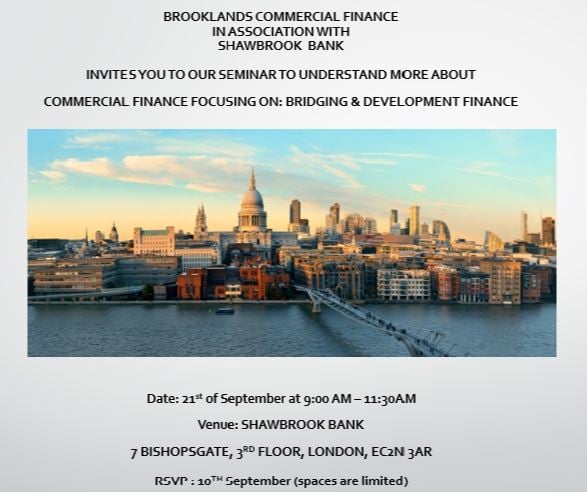 Bridging and Development Finance Seminar