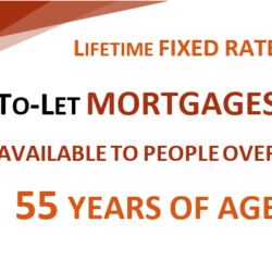 Lifetime fixed buy-to-let mortgages where max LTV increases the older you are