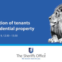 Rapid eviction of tenants from a residential property