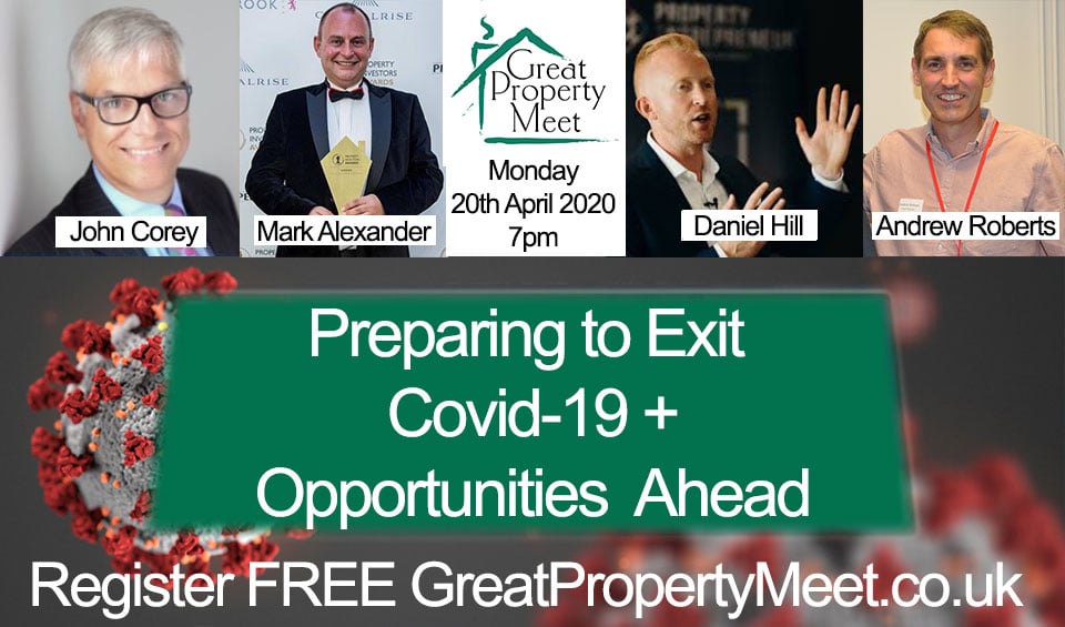 Preparing to Exit Covid-19 – Online Meeting 7PM Monday 20th April