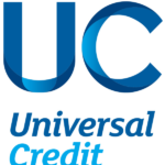 Universal Credit logo representing UK welfare and housing payment system.