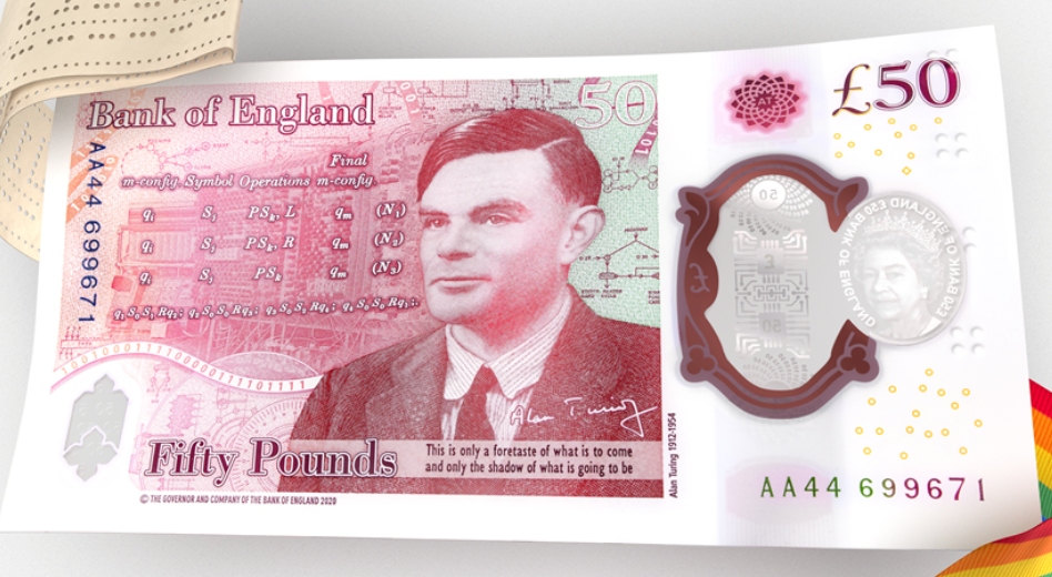 New polymer £50 note from 23rd June
