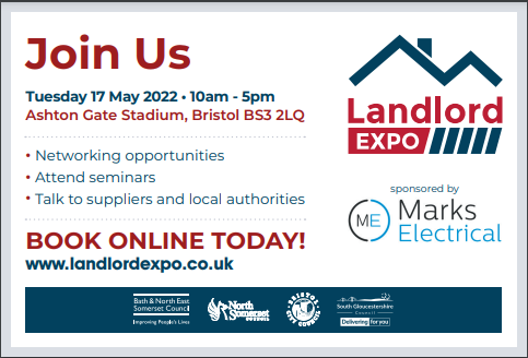 West of England Landlord Expo Tuesday 17th May 2022