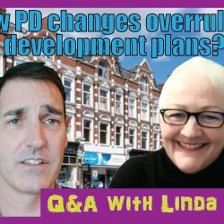 Do PD changes overrule a local development plan?
