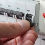 electrican rewiring a landlords rented home property118.com