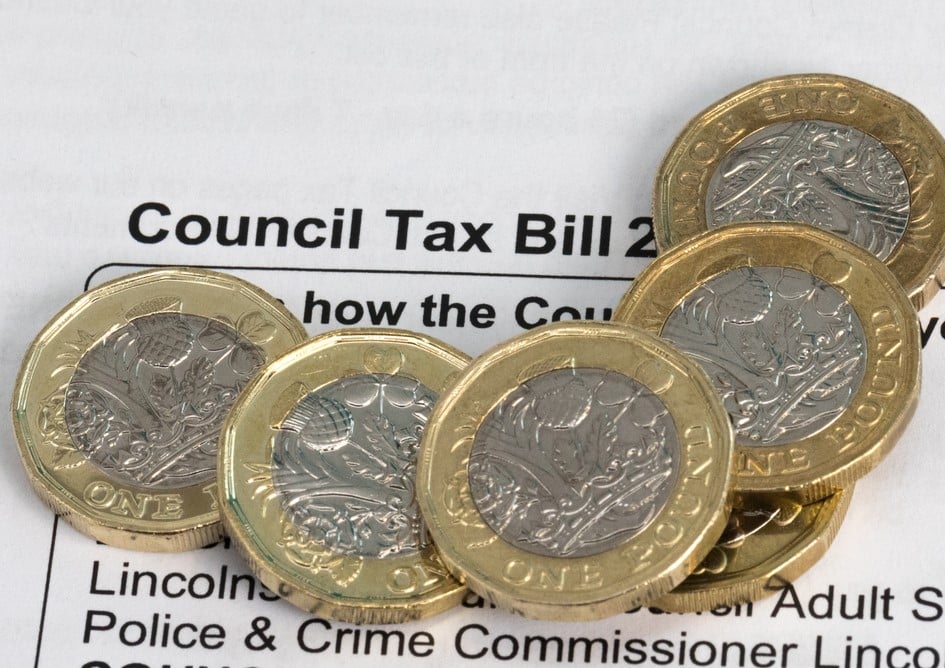 Council tax bills equate to 37.5% of a tenant’s rent
