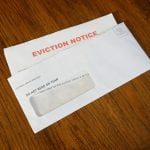 eviction notice opened envelope landlords property118.com