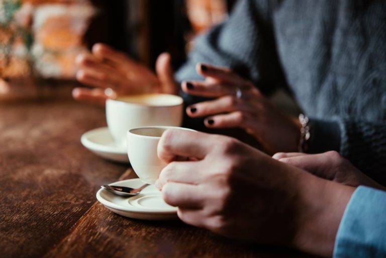 drinking coffee conversation news property118.com