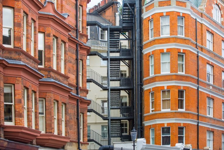 pic of freehold extension fire escape communal use property118.com