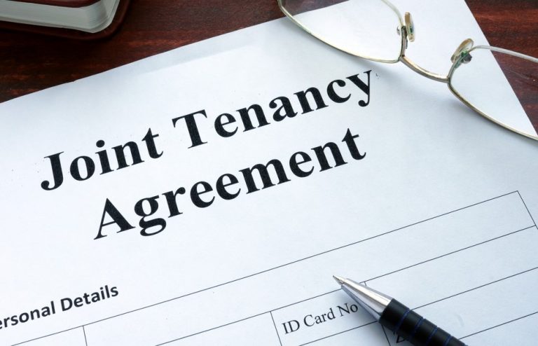 joint tenancy agreement contract property118.com