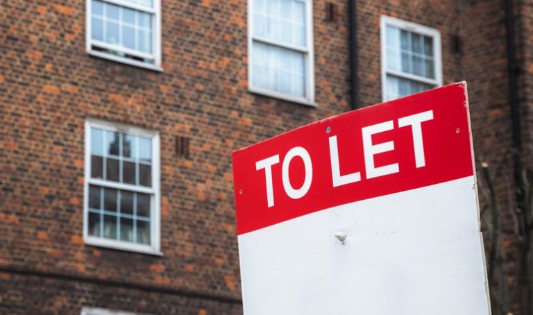 To Let sign outside rental flats illustrating high demand in Wrexham’s rental market