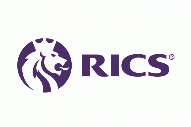 RICS logo representing the organisation behind the latest UK housing market survey