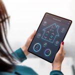 Tenant looking at EPC on tablet property118.com