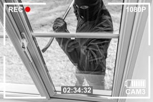 Burglar breaking in landlord insurance claim property118.com