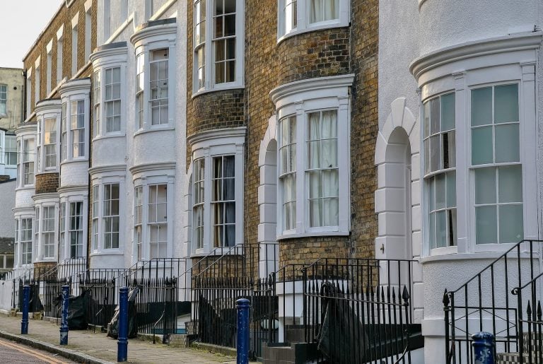 Pic of old houses for HMO property118.com