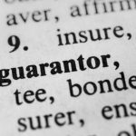 pic showing dictionary definition of guarantor for landlords and tenants property118.com