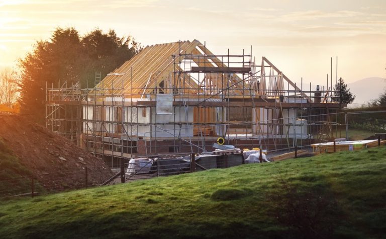 Built a house in garden remortgage property118.com