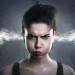 Angry woman landlord with steaming coming from ears tax tenants government property118