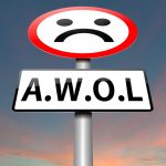 Sign showing tenant awol landlord property118.com