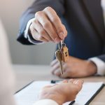 Handing keys for a buy to let over tenant in situ landlord property118