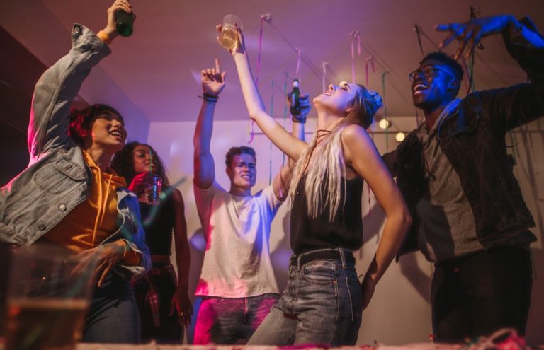 Pic of tenants partying landlord eviction