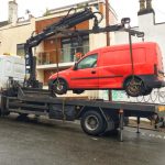 Pic of landlord legally removing a tenants car property118