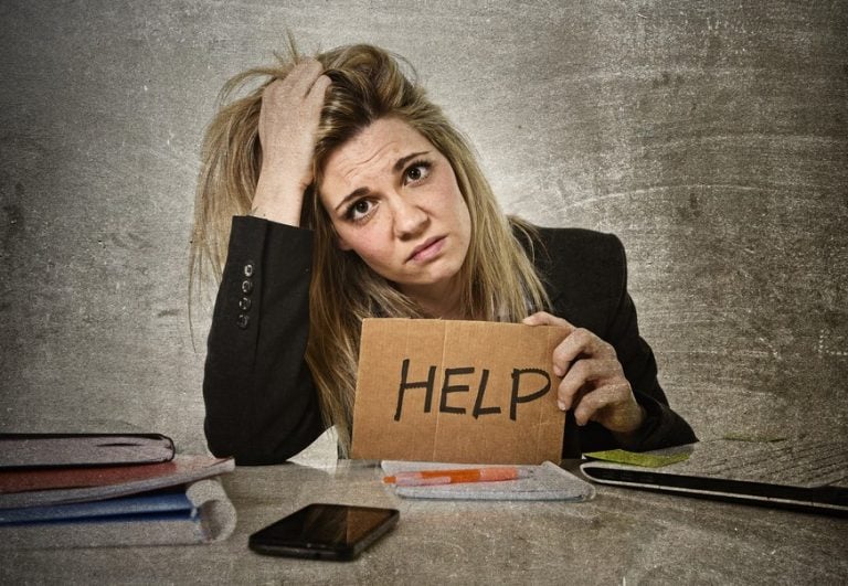 pic of woman landlord struggling with selective licensing forms property118