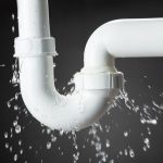 Pic of leaking pipe landlord leasehold issues insurance property118