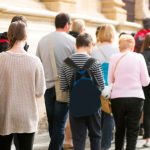 Pic of people queueing for social housing UK landlord tenant s21 property118