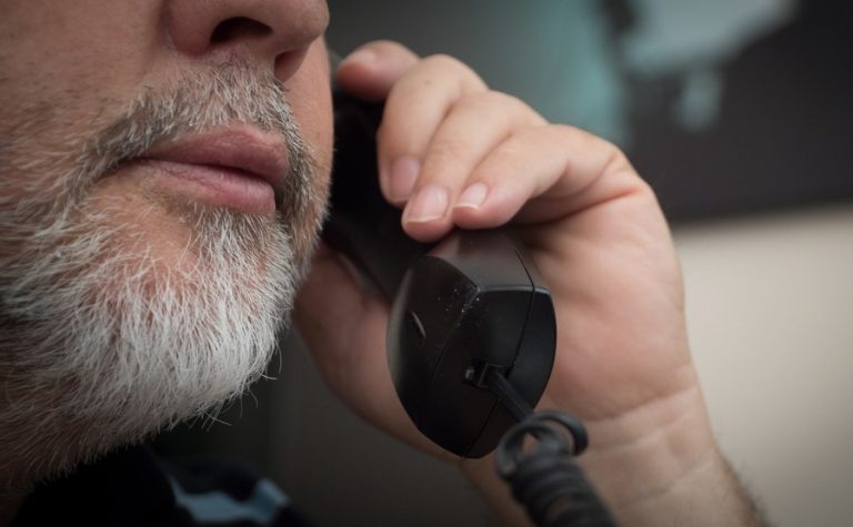 Landlord on phgone calling housing department s21 eviction bailiffs