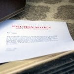 Pic of eviction letter to tenant s21 landlord won't leave
