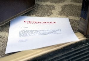 Pic of eviction letter to tenant s21 landlord won't leave