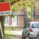 For sale sign outside a house as landlords exit rental market amid tax concerns